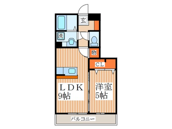 花水木Ｉ号棟の物件間取画像